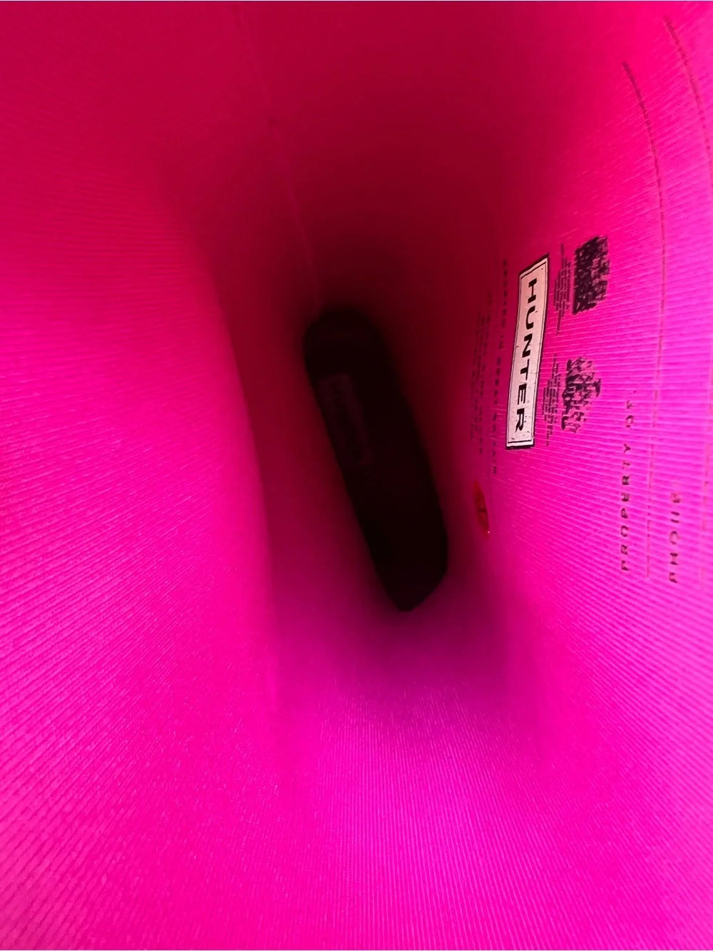 Pink Hunter Rain Boots